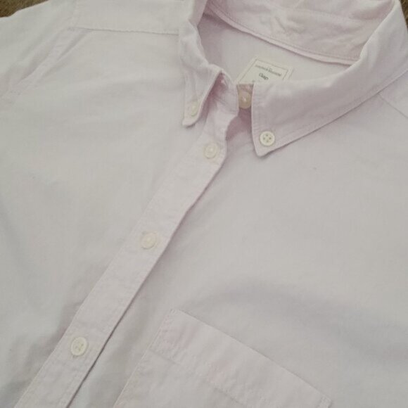 GAP Women's Oxford Pink Long Sleeve Shirt Button Down Size XS - Picture 4 of 13